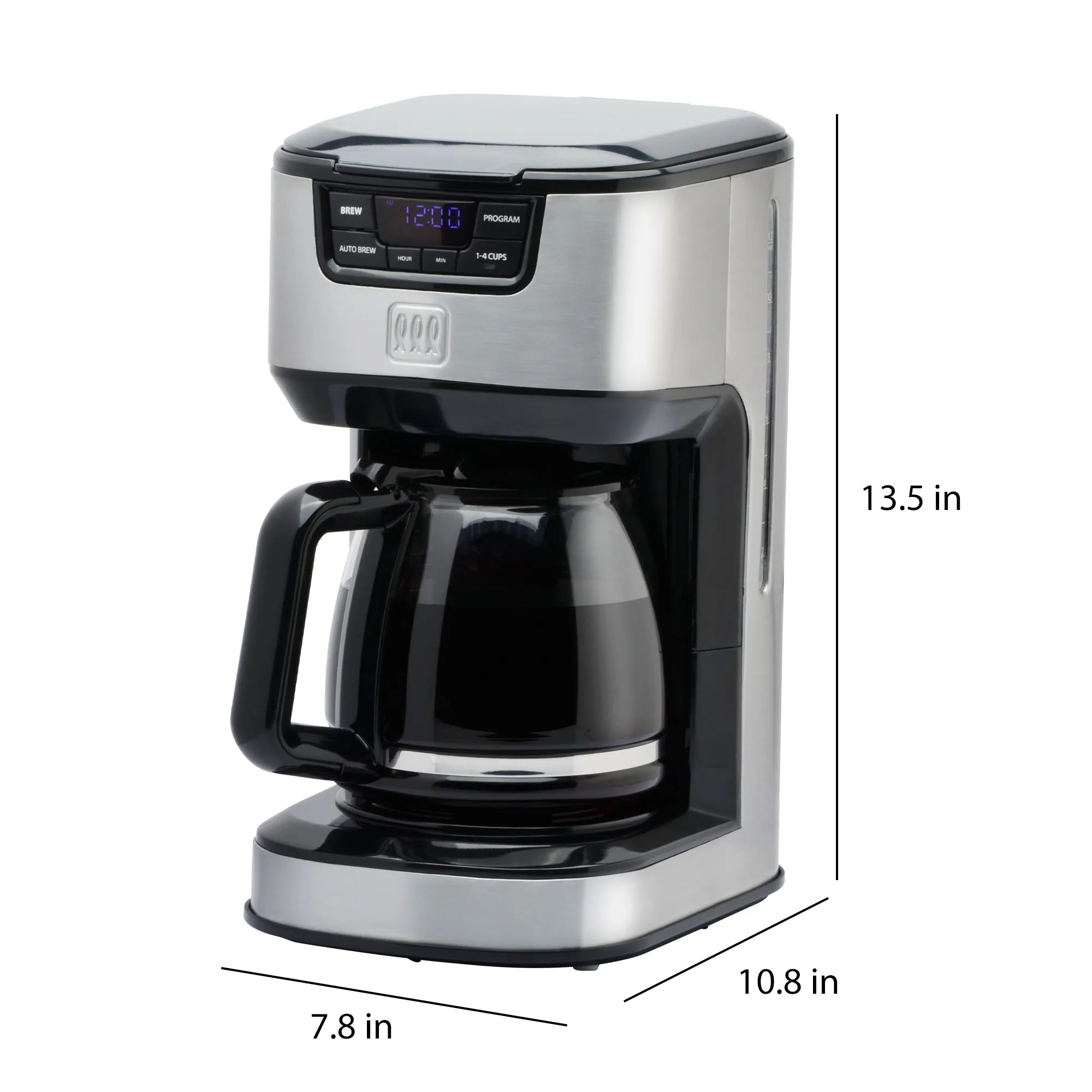 12-Cup Digital Drip Coffee Maker