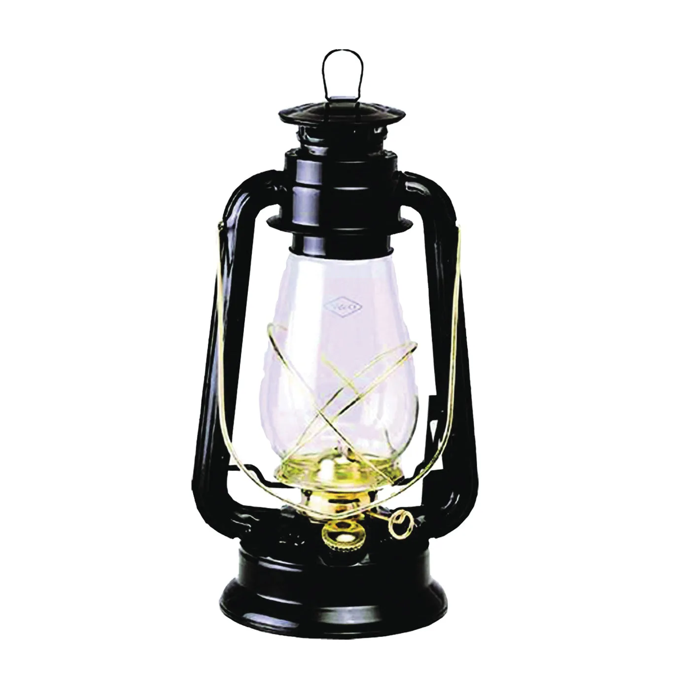 21ST CENTURY 210-21000 Lantern, 9 oz Capacity, 12 hr Burn Time, Black