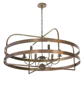 2nd Avenue Aldari 204266-22.ILED Chandelier Light - Gilded Tobacco