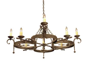 2nd Avenue Andorra 01.0839.42 Chandelier Light - Gilded Tobacco