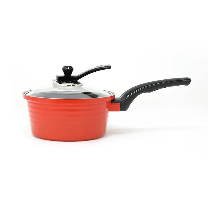 3D Coating Red Saucepan