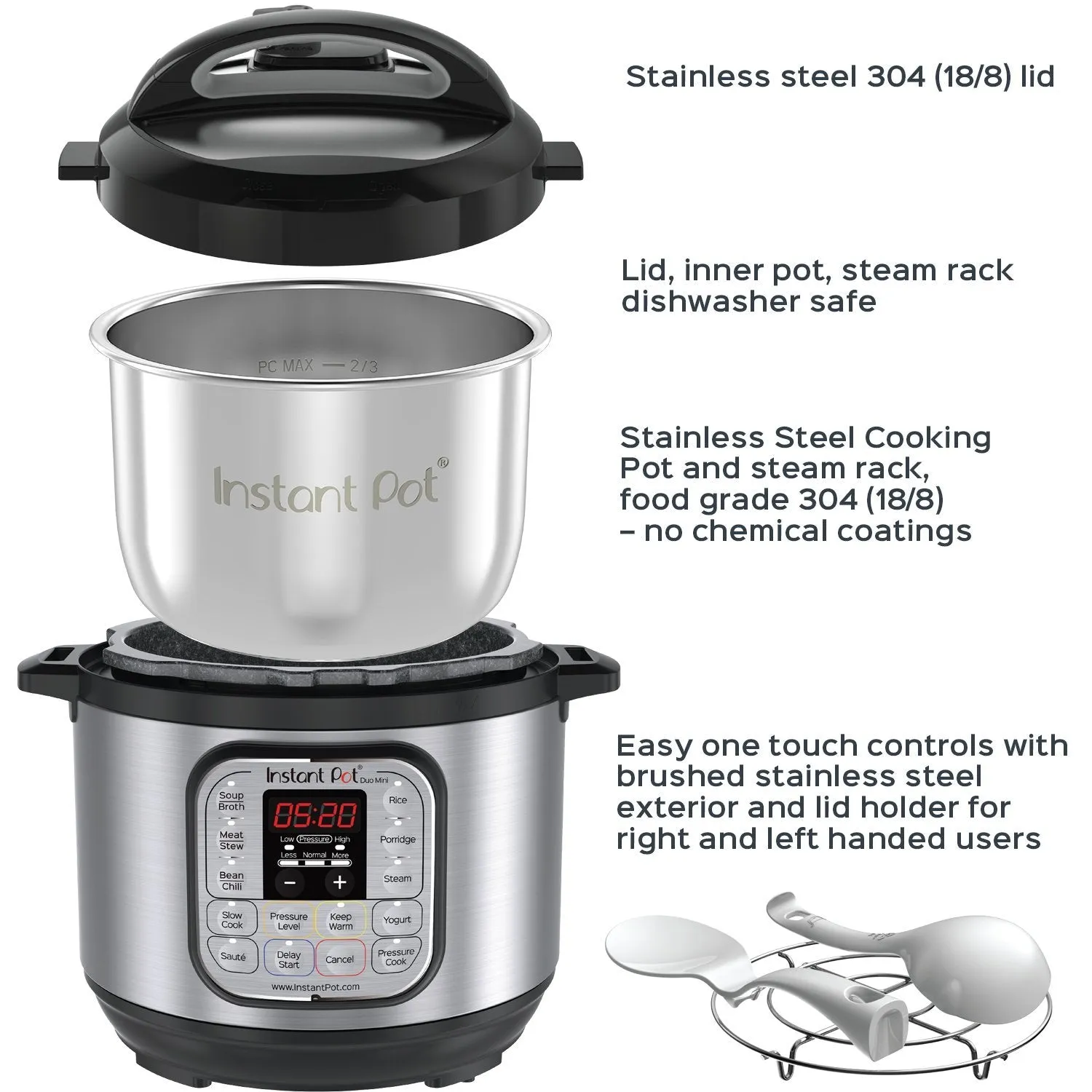 7-in-1 Multi- Use Programmable Pressure Cooker