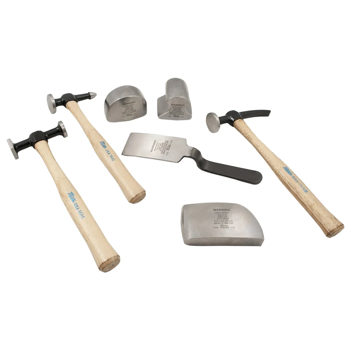 7 Piece Body and Fender Repair Set with Hickory Handles MRT647K