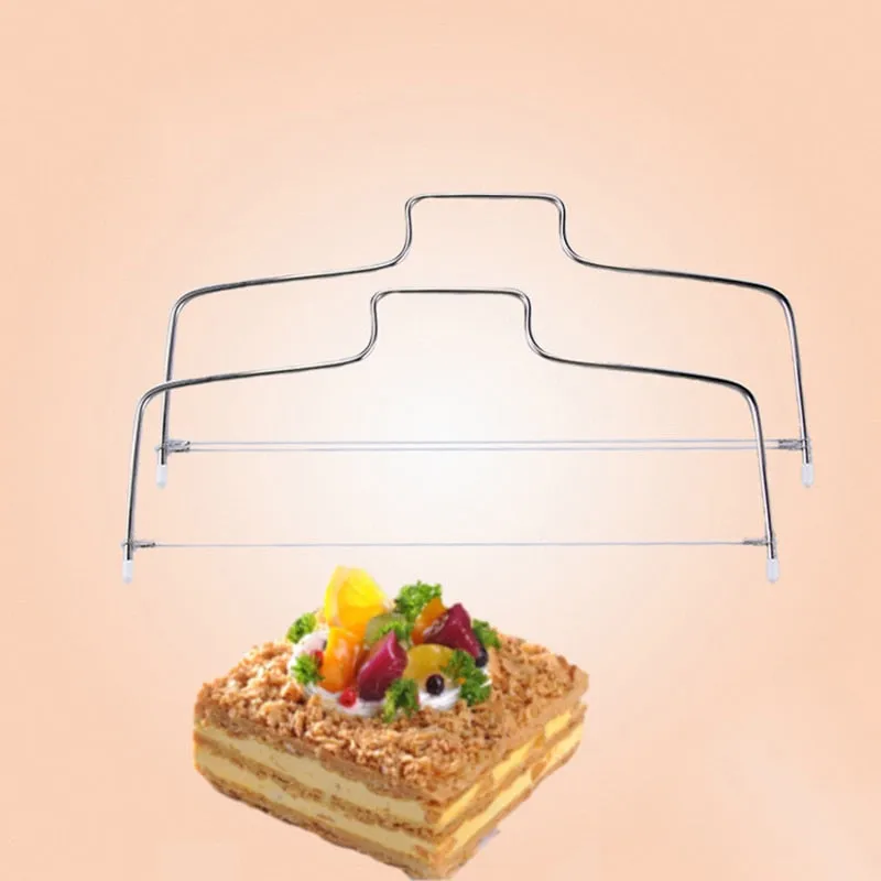 Adjustable Wire Cake Slicer Cake Cutter Leveler Line Cake Bread Cutter