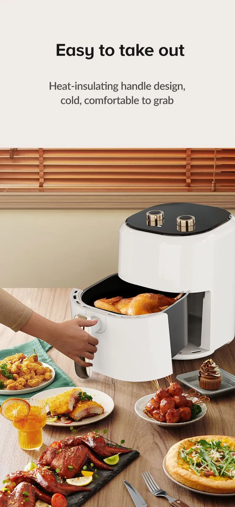 Airbot Air Fryer AF480 Blue  空氣炸鍋