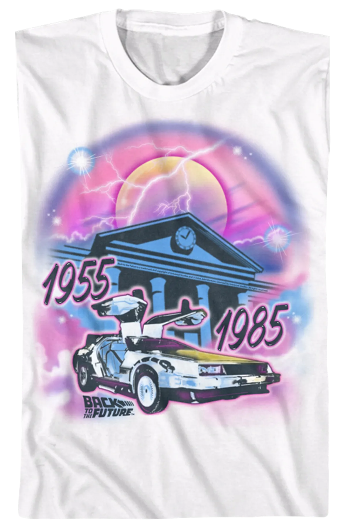 Airbrush Back To The Future T-Shirt