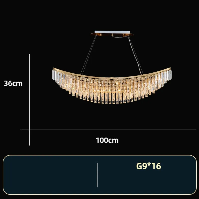 alexa Ceiling chandeliers for dining room,Modern suspension crystals chandelier,hanging lamps for ceiling,Decoration home Light