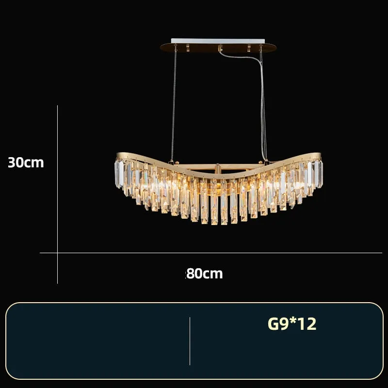 alexa Ceiling chandeliers for dining room,Modern suspension crystals chandelier,hanging lamps for ceiling,Decoration home Light