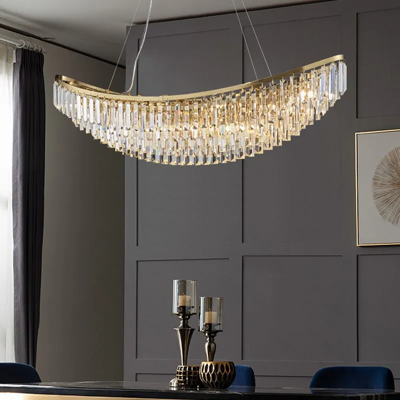 alexa Ceiling chandeliers for dining room,Modern suspension crystals chandelier,hanging lamps for ceiling,Decoration home Light