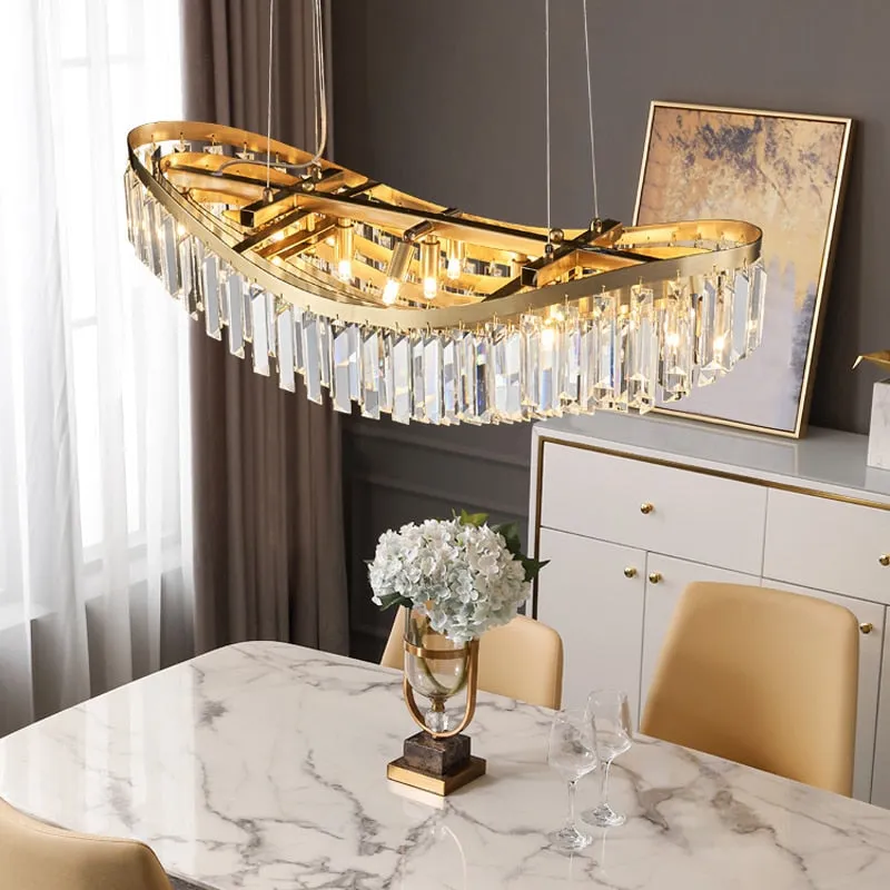 alexa Ceiling chandeliers for dining room,Modern suspension crystals chandelier,hanging lamps for ceiling,Decoration home Light