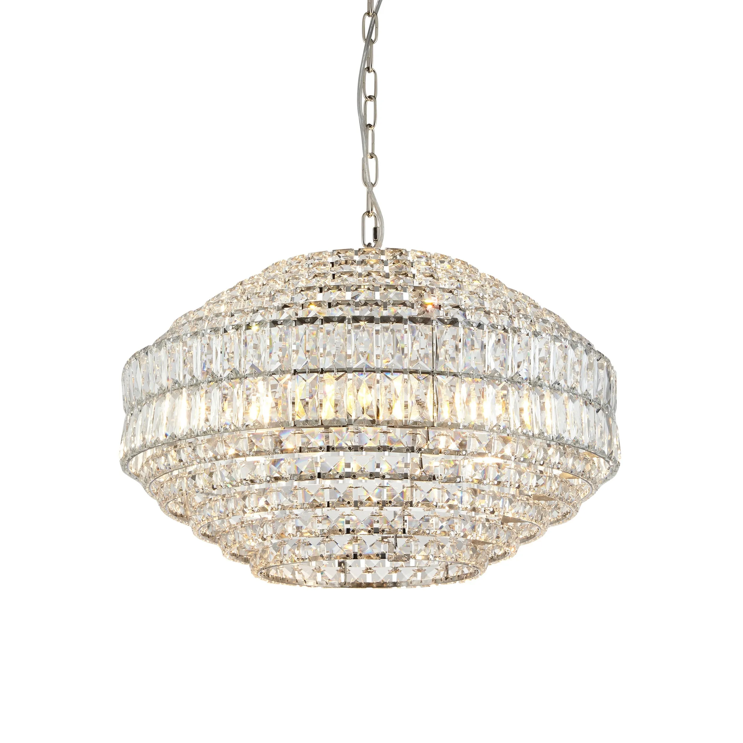 Amos Georgina 5 Light Crystal Chandelier