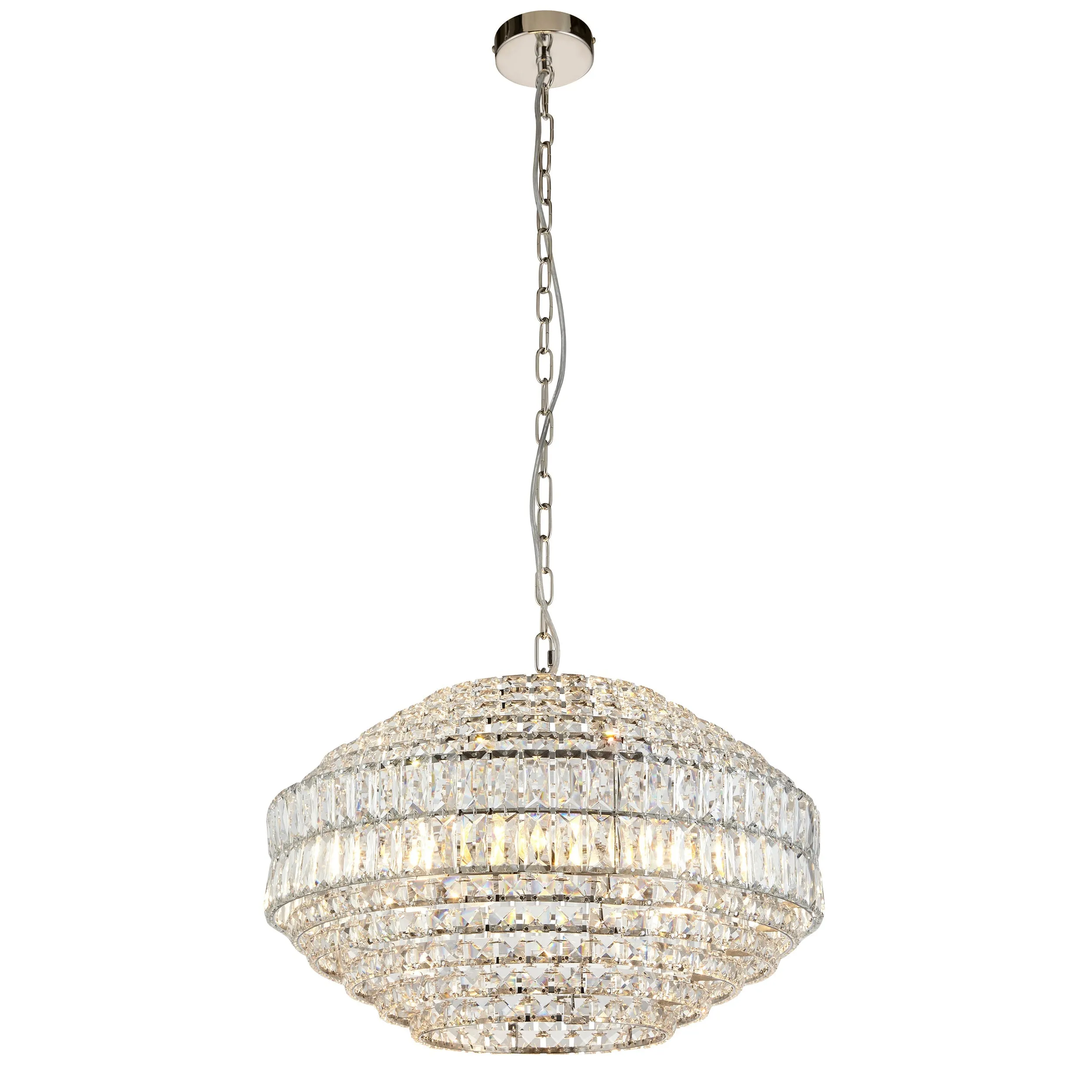 Amos Georgina 5 Light Crystal Chandelier