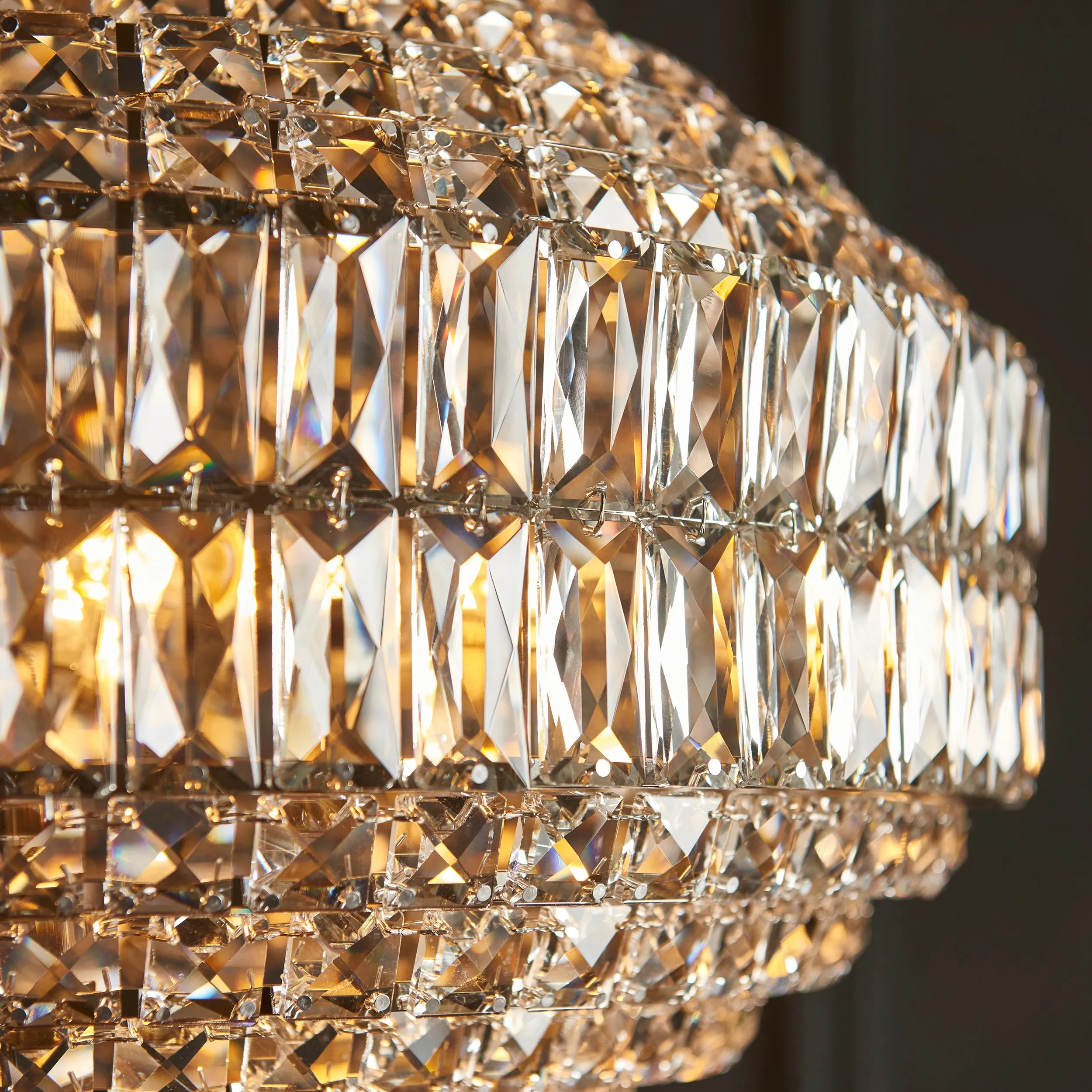 Amos Georgina 5 Light Crystal Chandelier