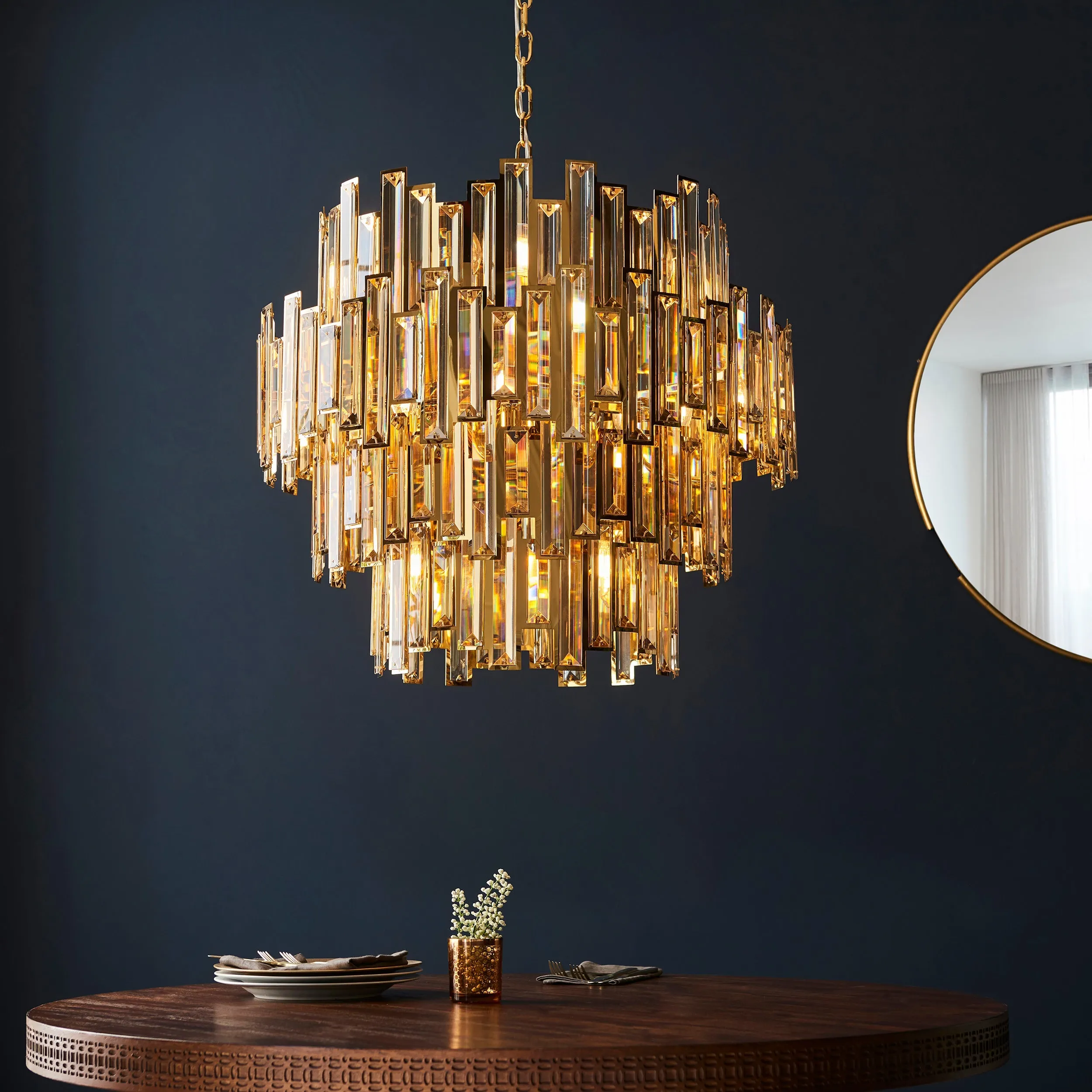 Amos Sandringham Chandelier Large