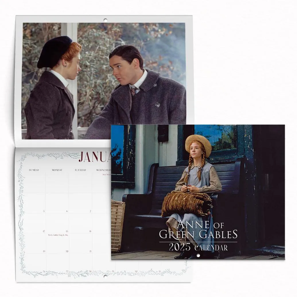 Anne of Green Gables 2025 Wall Calendar