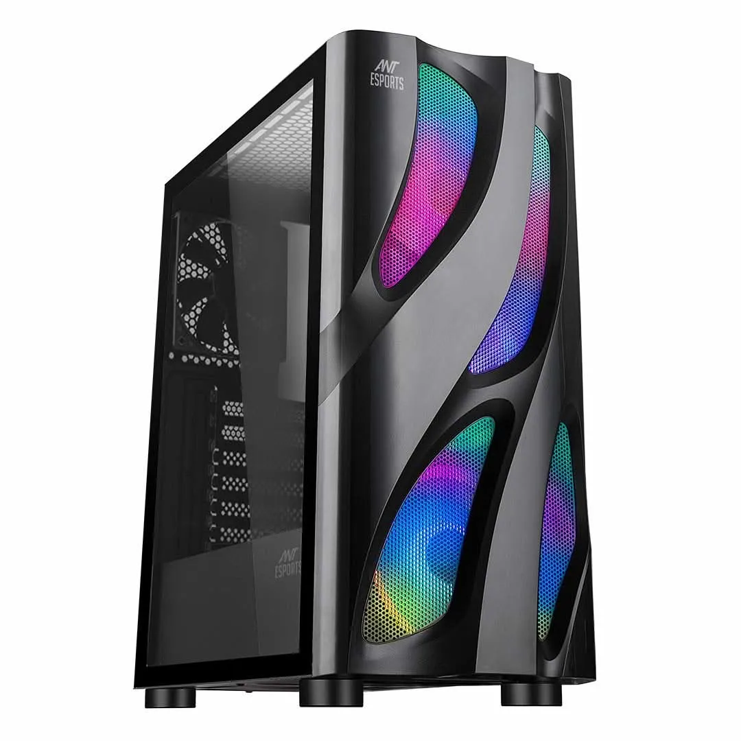 ANT ESPORTS ICE 320TG MID-TOWER RGB CABINET