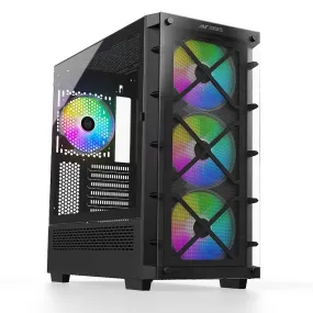 ANT ESPORTS ICE 5000 RGB MID-TOWER E-ATX CABINET BLACK