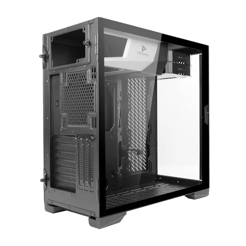 Antec P120 Crystal Tempered Glass Side/Front Atx Gaming Chassis Black