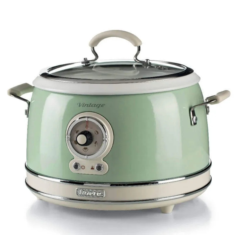 Ariete, 2904/04 Vintage Line Rice Cooker 3.5 L Non Stick, Green