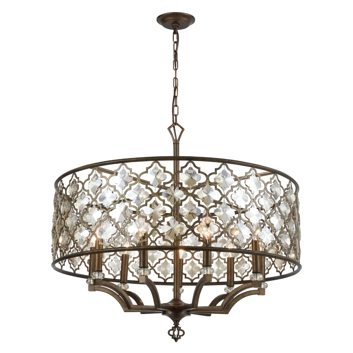 ARMAND 32'' WIDE 9-LIGHT CHANDELIER