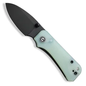 Baby Banter Pocket Knife - Natural G10 - Black Stonewash Nitro V