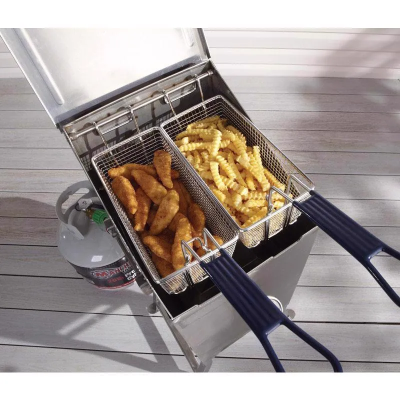 Bayou Classic 57000 BTU Stainless Steel Deep Fryer 4 gal