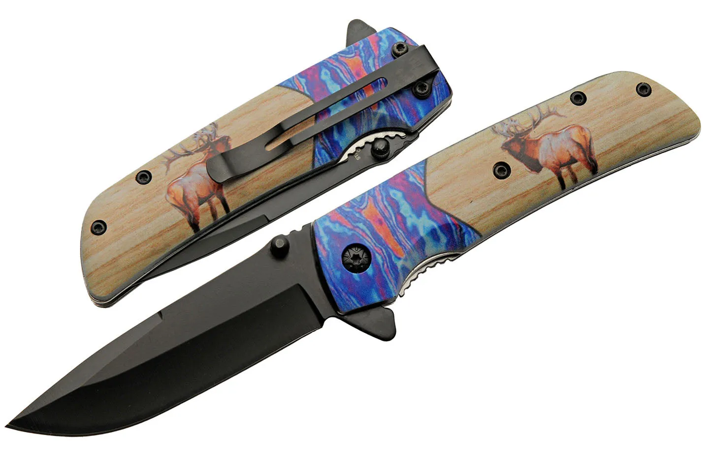 Big Buck Assisted Open Folding Knife