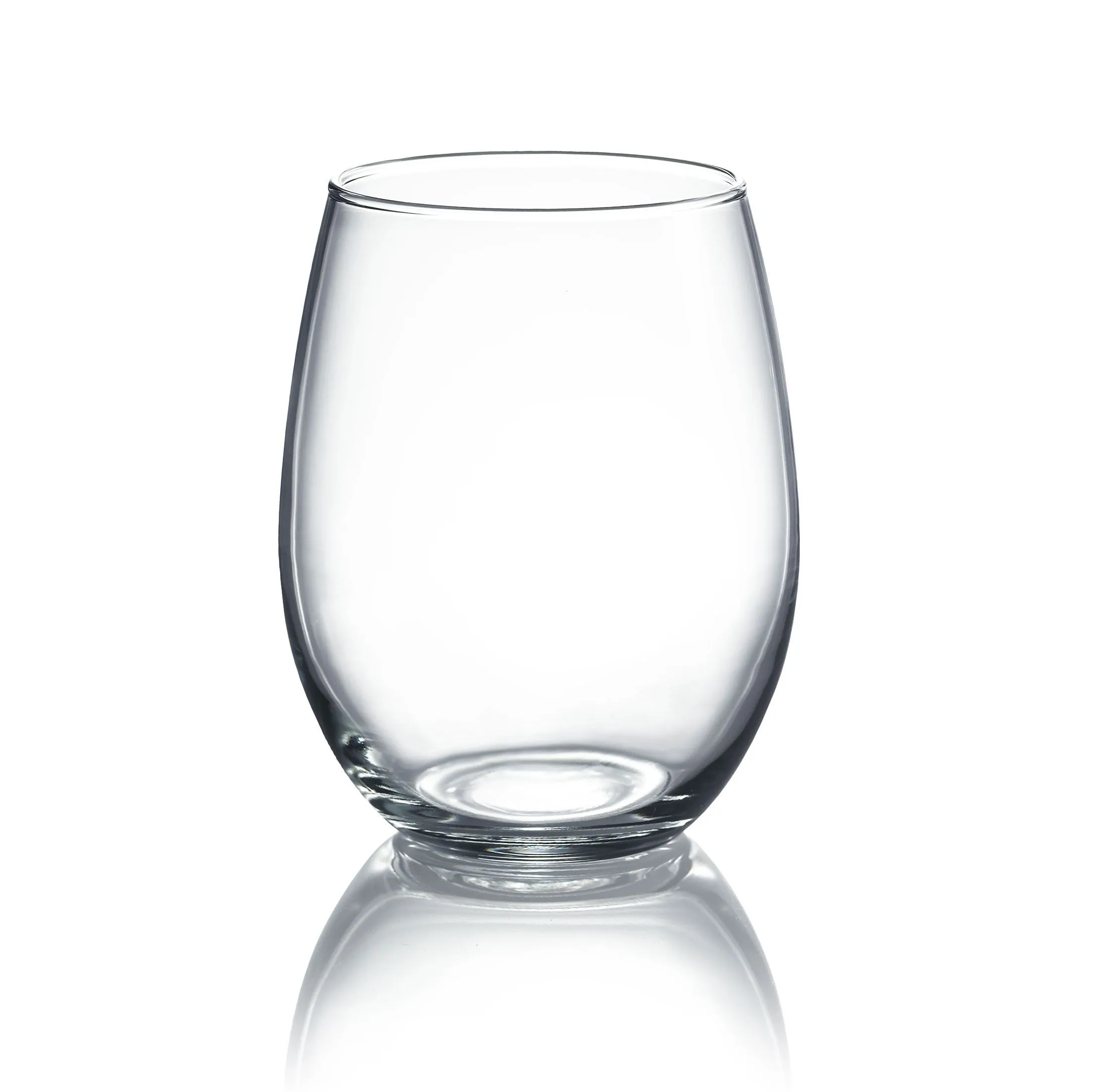 Bravoholic Wine Glass - 21oz OR 15oz Stemless Wine glass