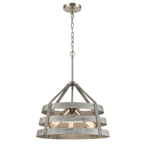 BRIGANTINE 18'' WIDE 3-LIGHT CHANDELIER