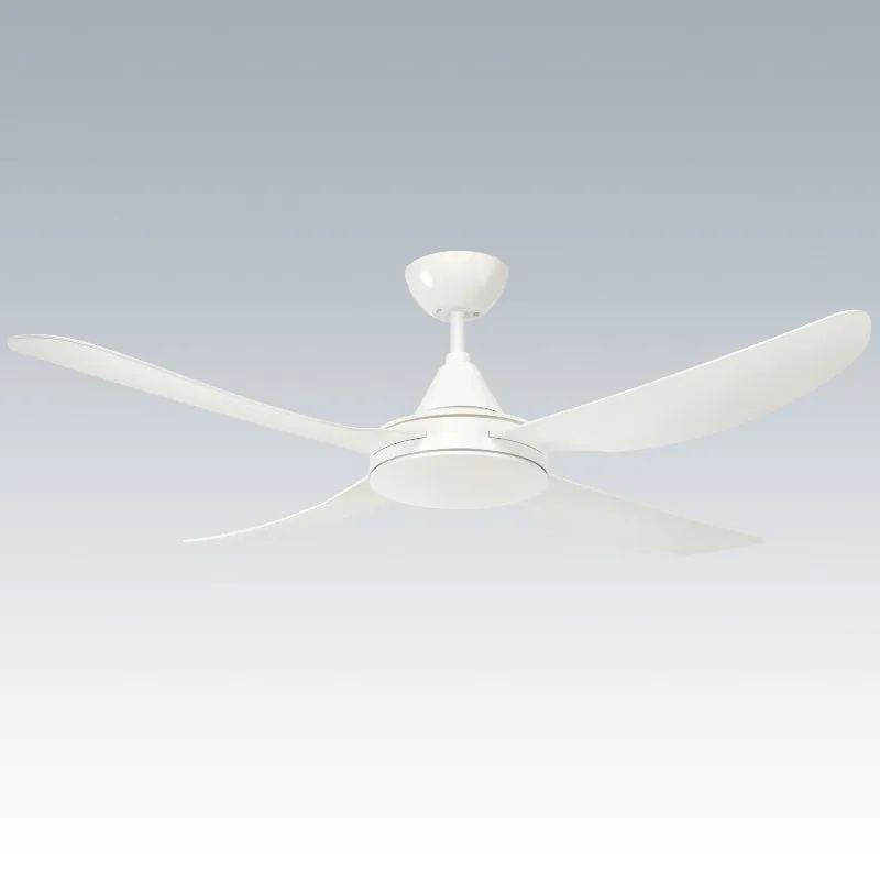 Brilliant Vector 52in. AC Ceiling Fan with Ezy-Fit Blades - White