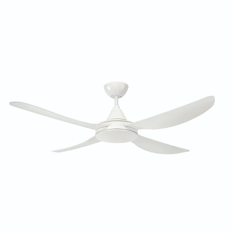 Brilliant Vector 52in. AC Ceiling Fan with Ezy-Fit Blades - White