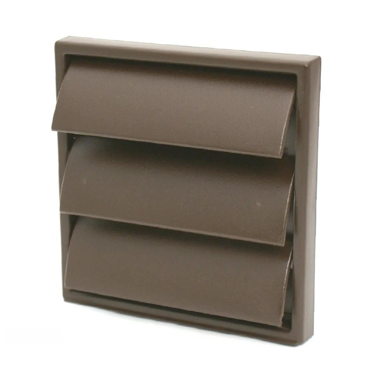 Brown Extractor Fan Air Vent Gravity Flap for 4 Inch Ducting