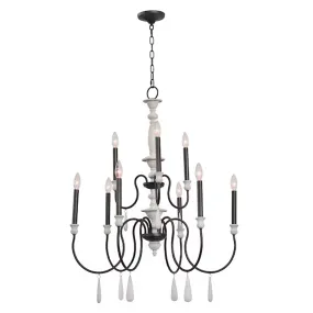 BROWNELL 30'' WIDE 9-LIGHT CHANDELIER