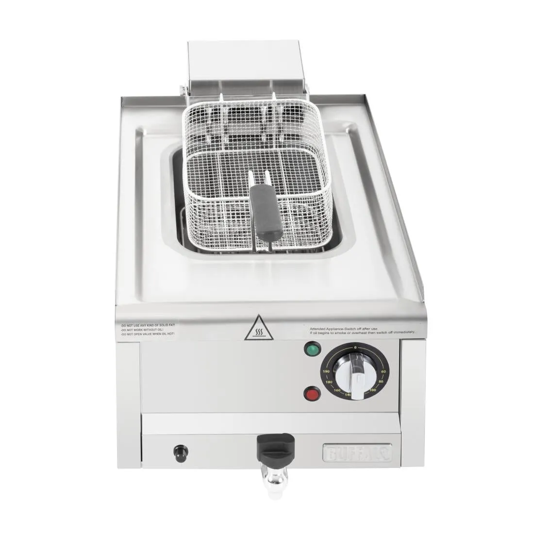 Buffalo 600 Series Single Tank Electric Fryer 8Ltr - CU476