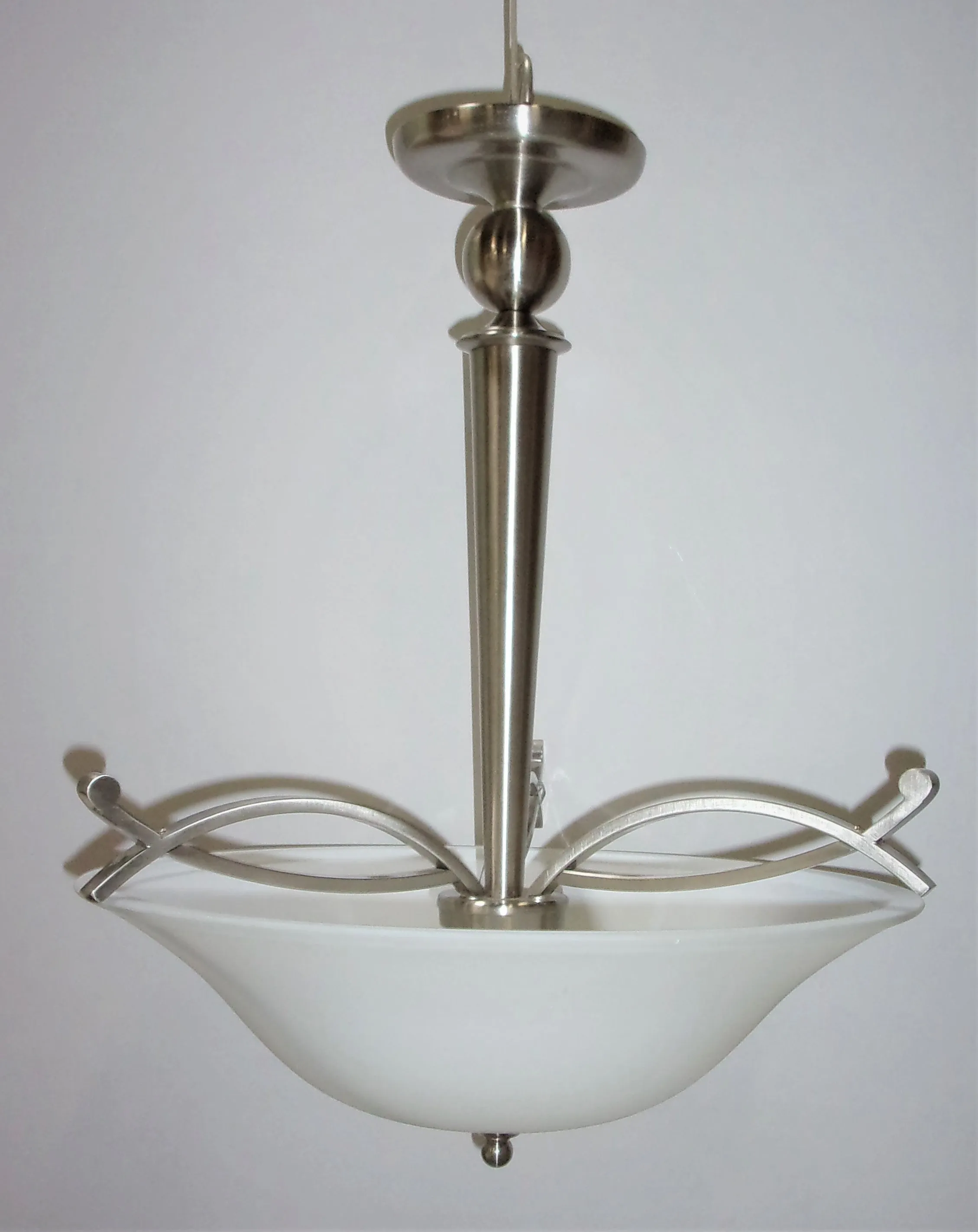 Canarm - Glendale Chandelier 1CH465A03BN18 Brushed Nickel Finish