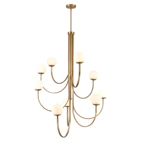 CAROLINE 44'' WIDE 9-LIGHT CHANDELIER