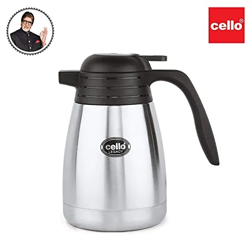 Cello Legacy Vacusteel Carafe Stainless Steel (2000ml)