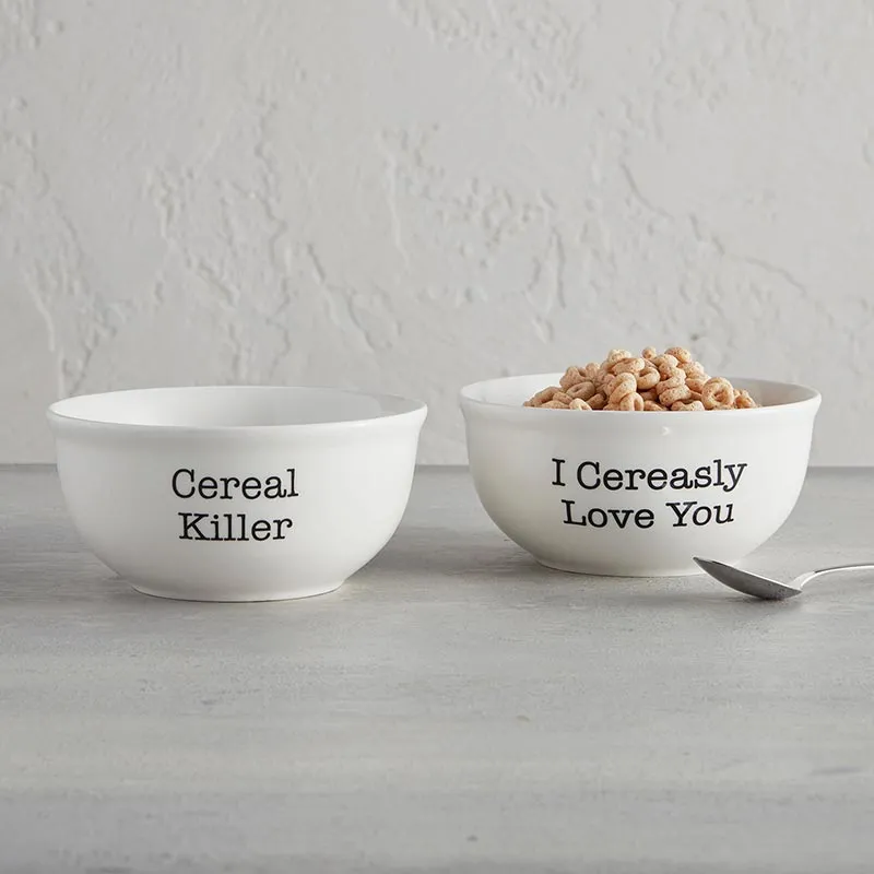 Ceramic Cereal Killer Bowl