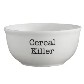 Ceramic Cereal Killer Bowl