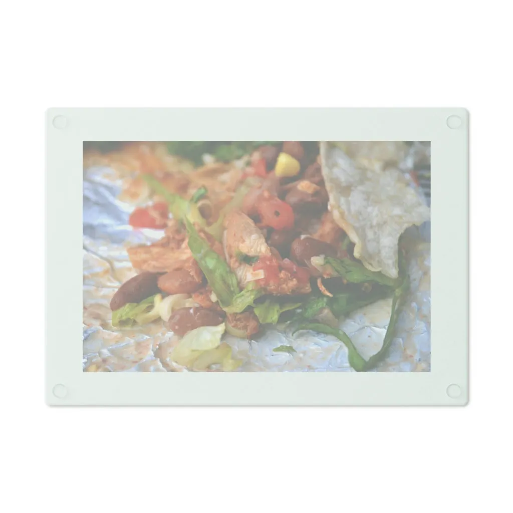 Chicken Burrito Cutting Board