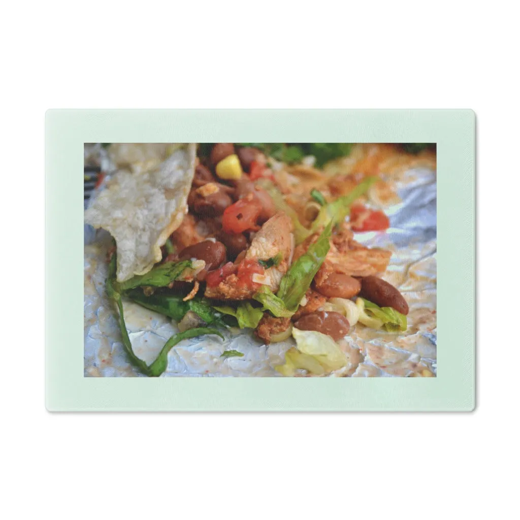 Chicken Burrito Cutting Board