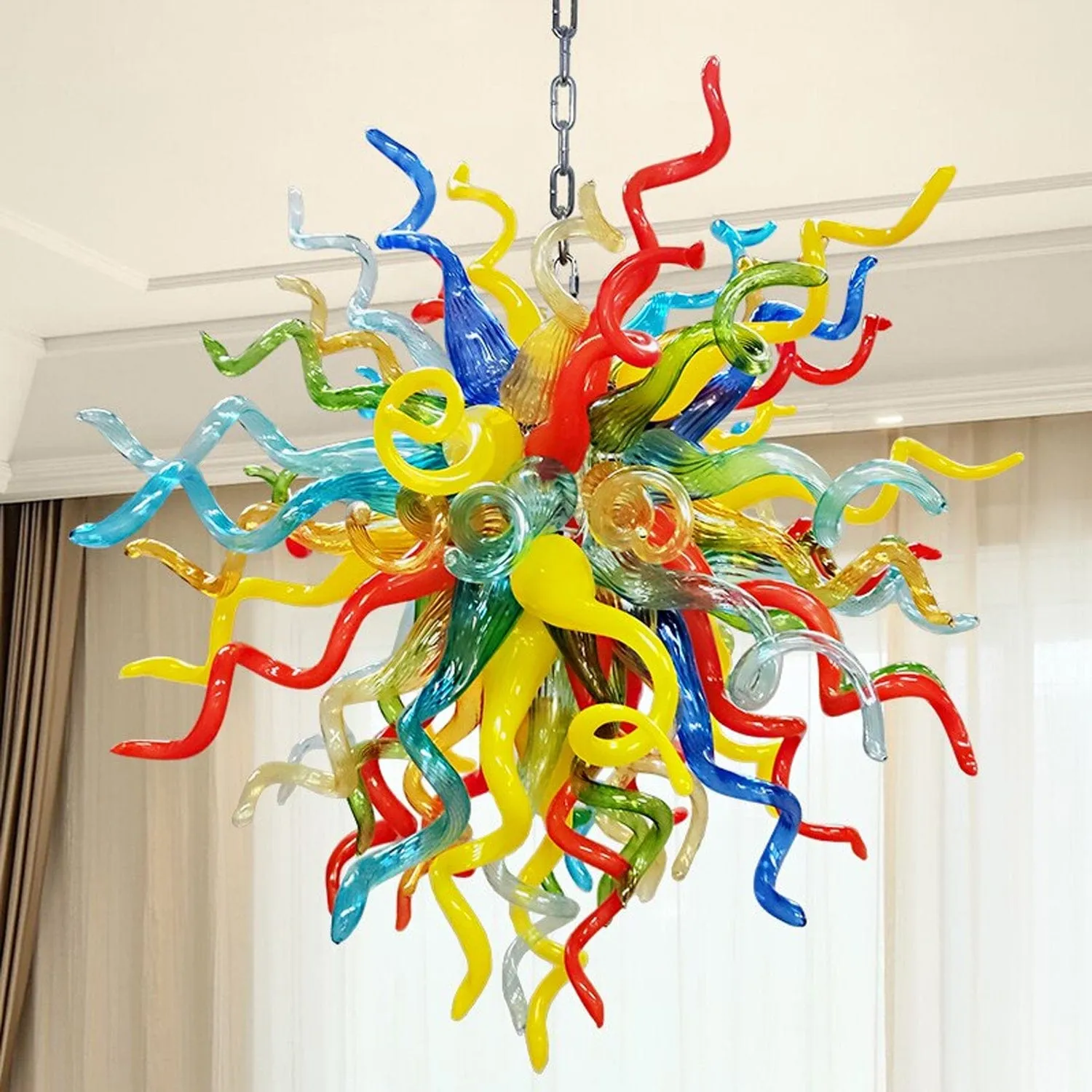 Chihuly Inspired Chandelier