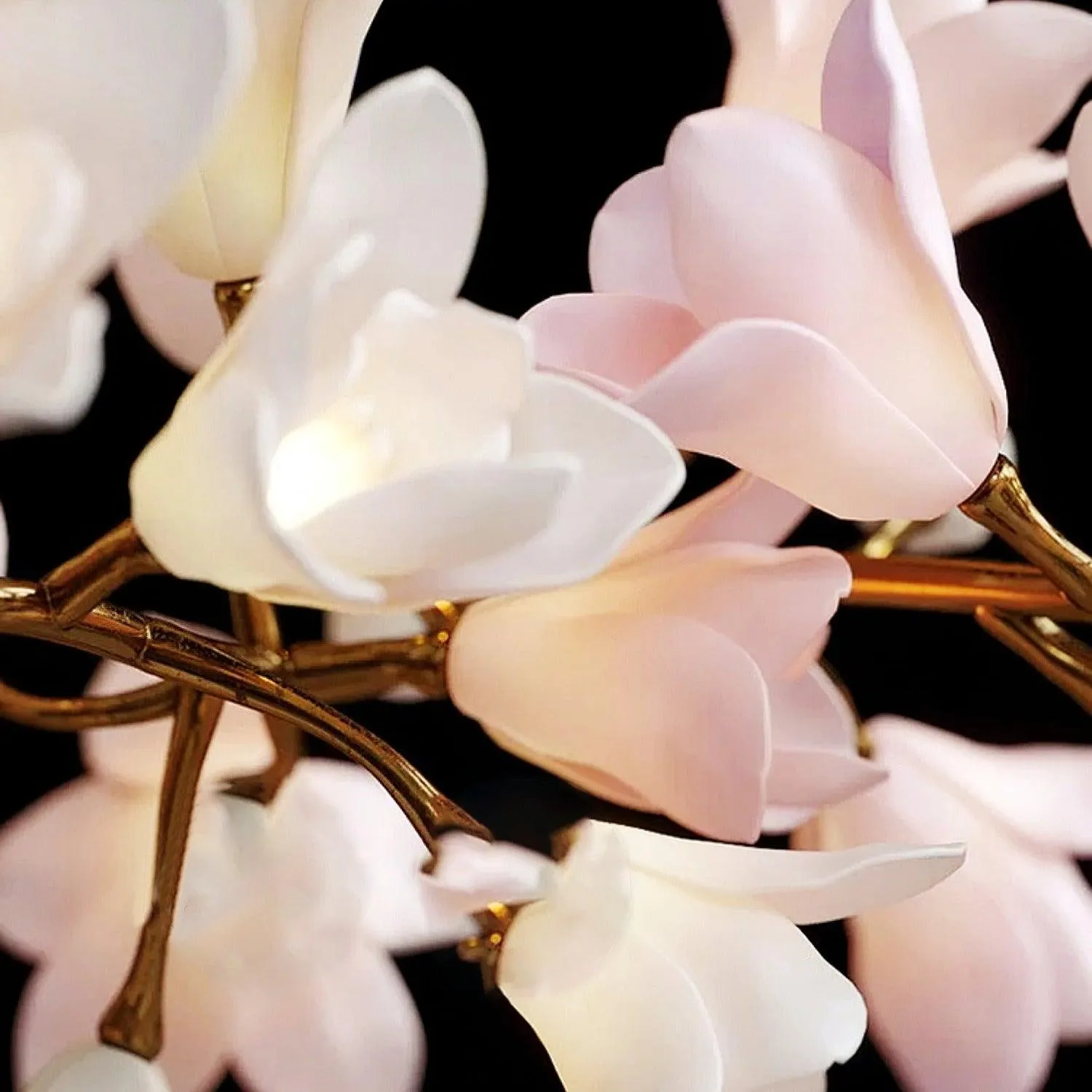 Circular Blossom Chandelier