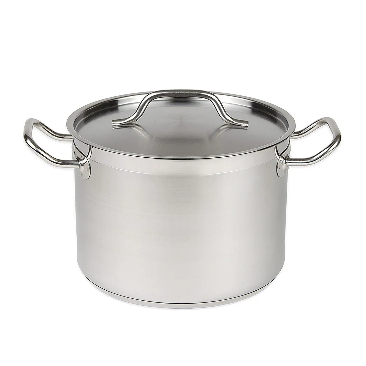 Combisteel Stainless Steel Midi Stock Pot With Lid 10 Litre - 7501.0050