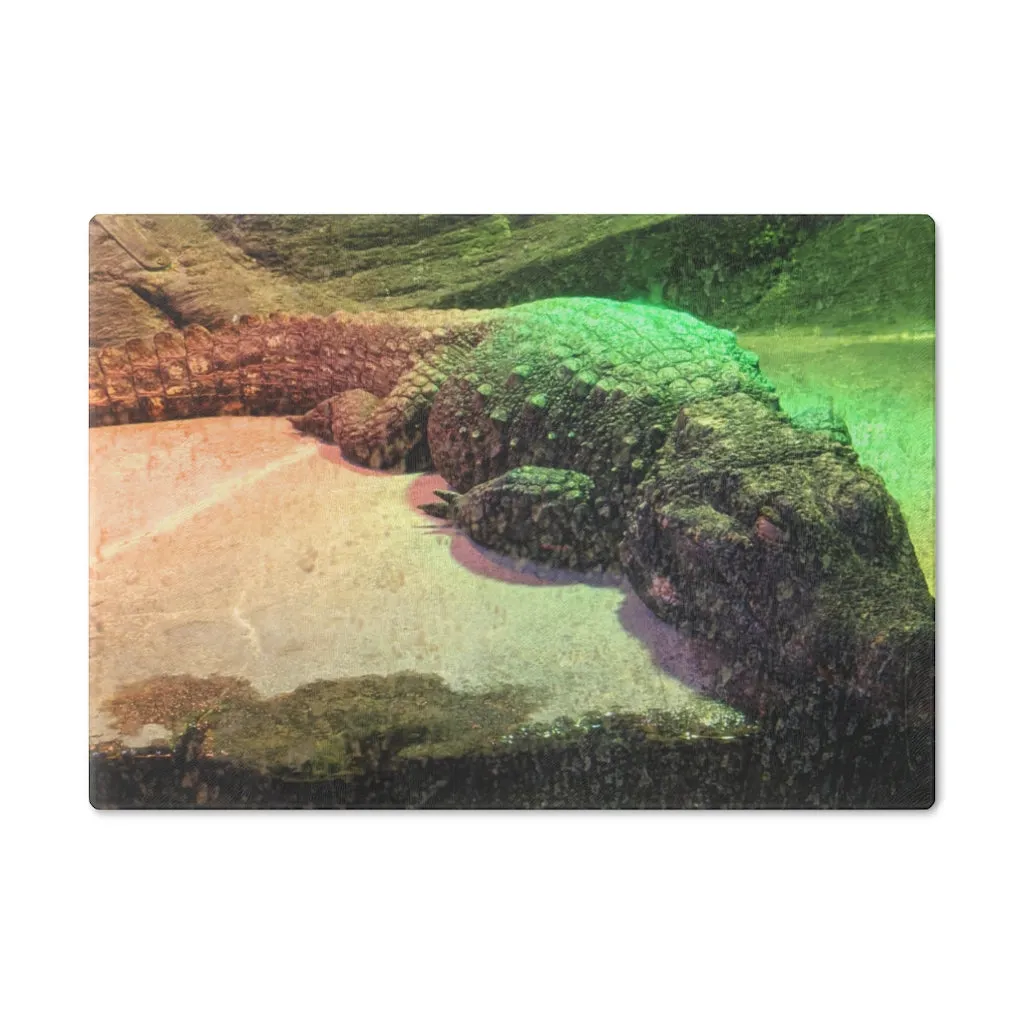 Crocodile Cutting Board