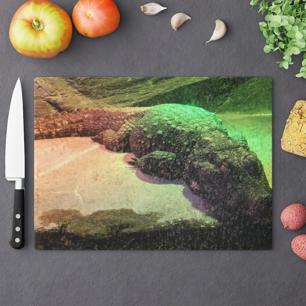 Crocodile Cutting Board