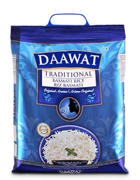 Daawat Traditional Basmati Rice, 10-Pounds