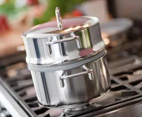 Demeyere Apollo 7 40850-169-0 Saucepan 21 L Round Silver