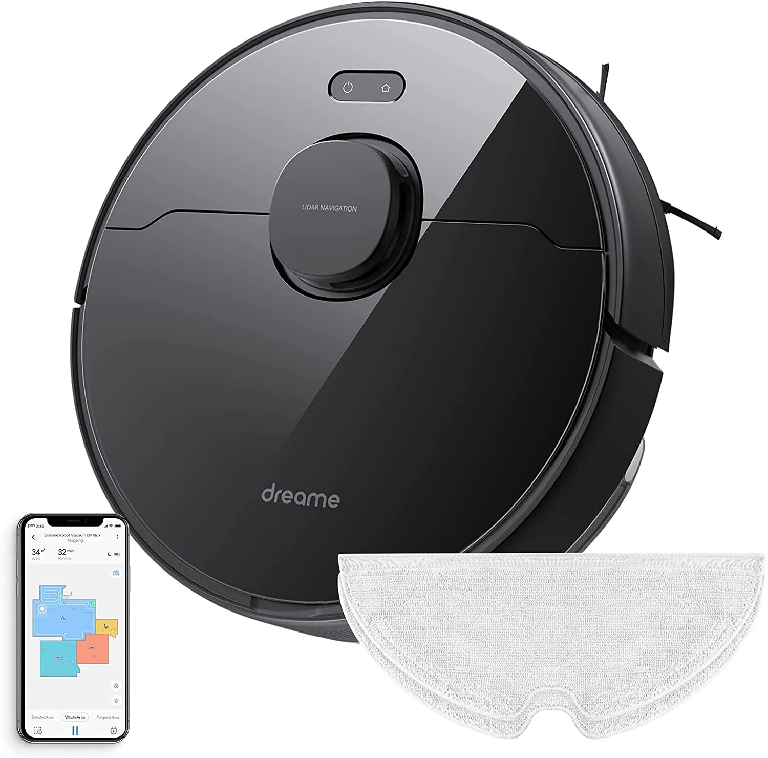 Dreame D9 Max Robot Vacuum and Mop