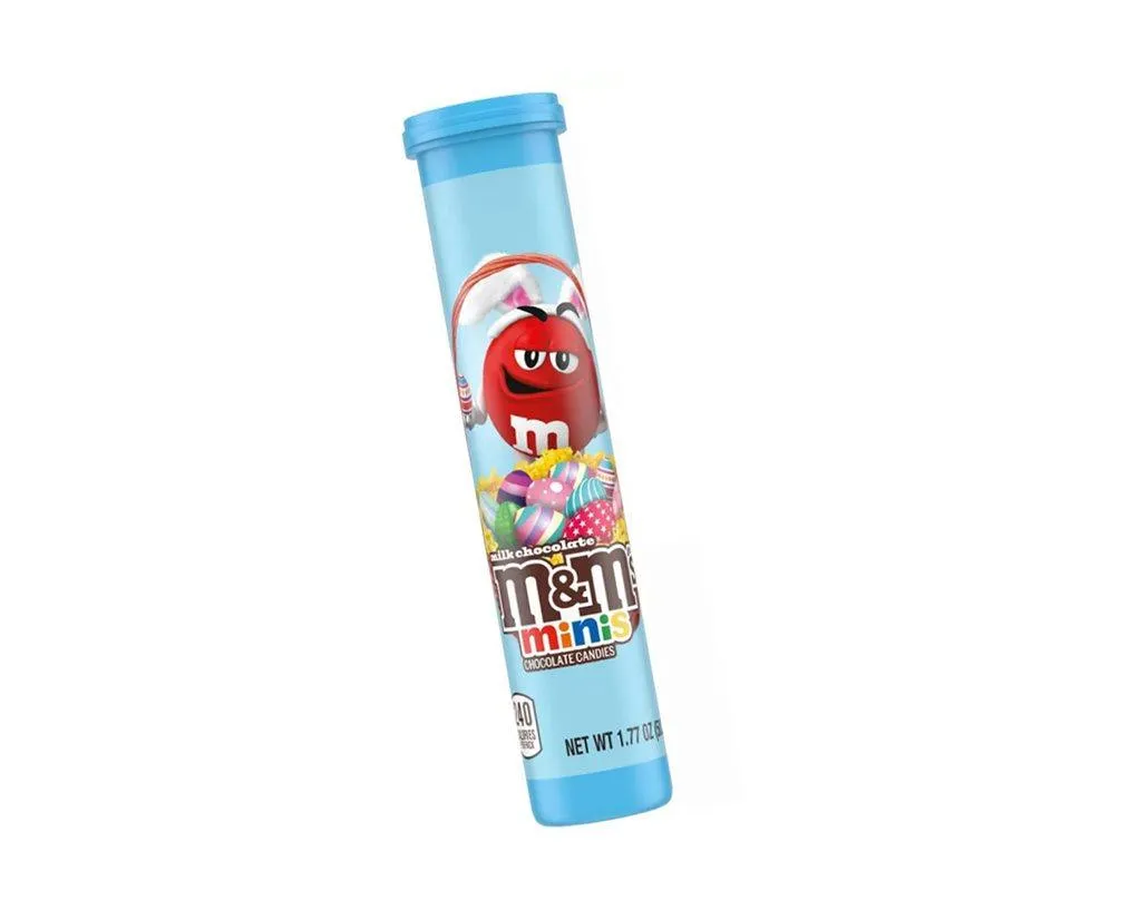 Easter M&M's Milk Chocolate Minis Mega Candy Tube